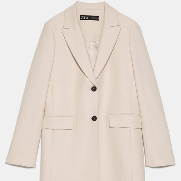 ZARA BUTTONED MASCULINE COAT - Picture 9 of 9